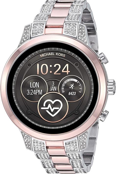 michael kors silver smartwatch